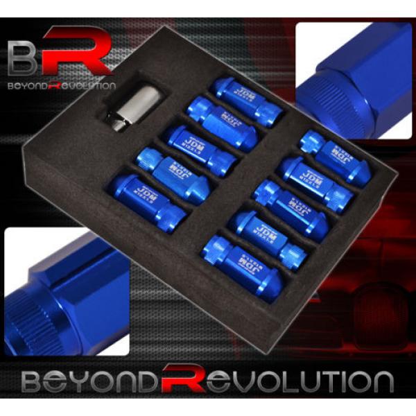 For Oldsmobile 12X1.5Mm Locking Lug Nuts Drifting Heavy Duty Aluminum 20Pc Blue #2 image