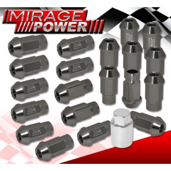 For Chrysler 12Mmx1.5Mm Locking Lug Nuts Truck Suv 20 Pieces Wheels Kit Gunmetal #1 image