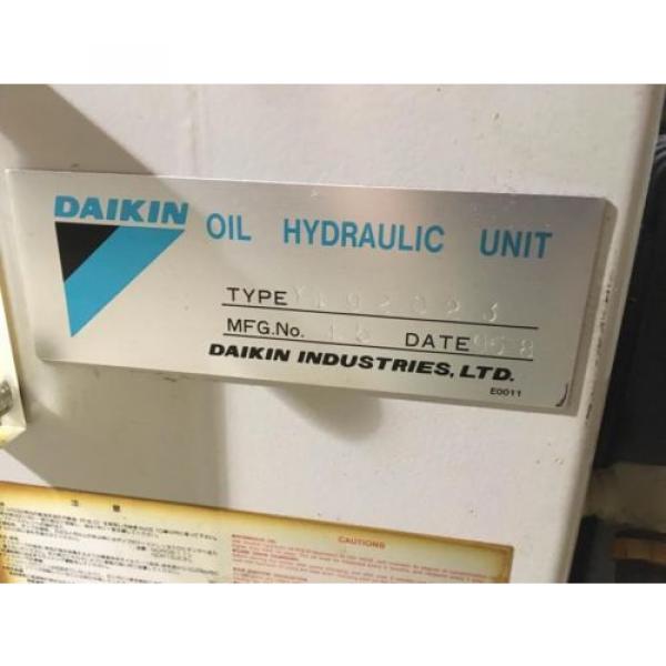 DAIKIN OIL HYDRAULIC UNIT Y4 92023 FOR CNC MILL LATHE SMALL PORTABLE  Pump #2 image