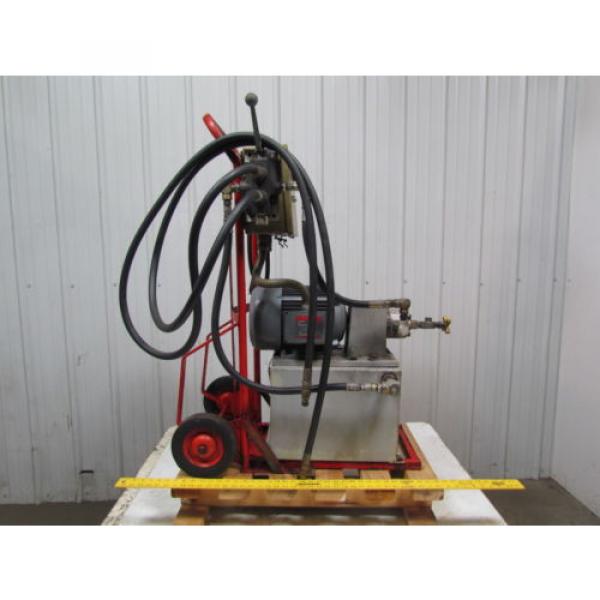 Macmillin P25FH21R 5HP 3Ph Hydraulic Power pack 4way valve starter &amp; controls Pump #1 image