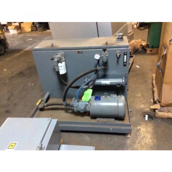 Perfection Servo Hydrulic pump/tank, Vickers 10hp motor, 47&#034;16&#034;29&#034; tank size Pump #1 image