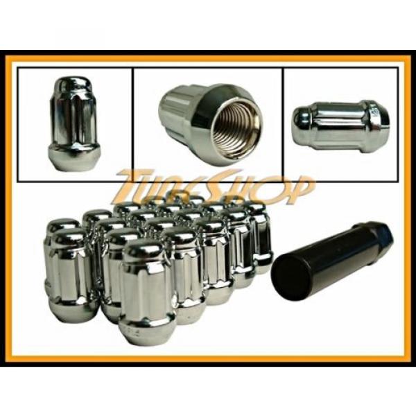 MUTEKI CLOSE END SPLINE TUNER LOCK LUG NUT 12X1.25 1.25 ACORN WHEEL RIM CHROME N #1 image