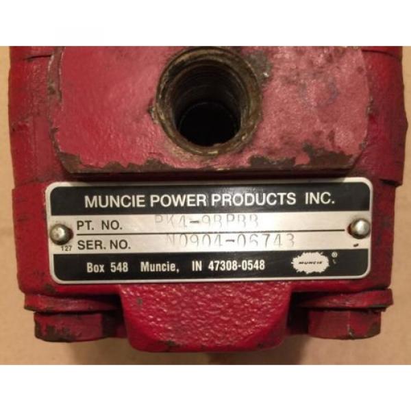 Muncie PK Series Hydraulic Gear Motor PK49BPBB 4 GPM 1000 RPM Pump #2 image