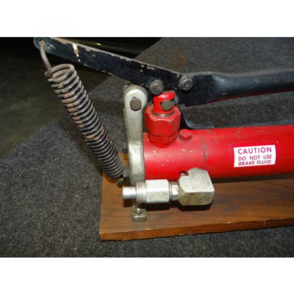 T&amp;B Greenlee Hydraulic Hand / Foot 13586, 9800 PSI Pump #2 image