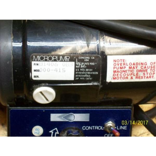 *NEW* MICRO P/N 81114 022 MODEL 85000 , P/N 81406 083 MODEL 000415 Pump #2 image