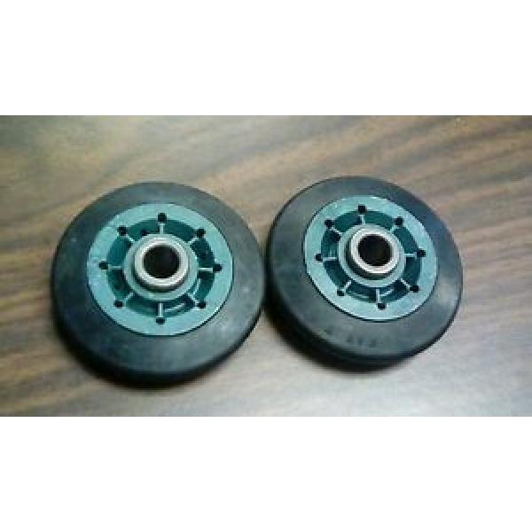 W10314171 (2) New Set Dryer Drump Support Roller Wheels For Whirlpool ,Kenmore #1 image