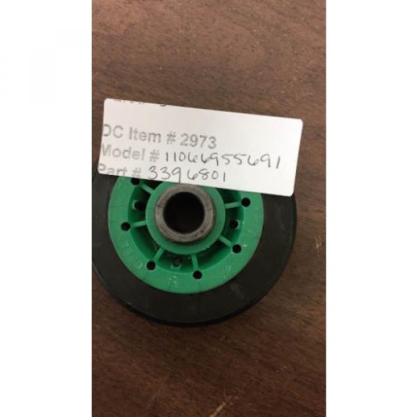 2973 Dryer Drum Support Roller  11066955691  3396801 Sub:  WPW10314173 #1 image