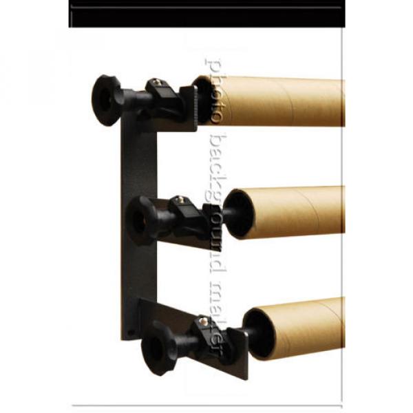 3-Roller Wall-Mounted Background Support System #4 image