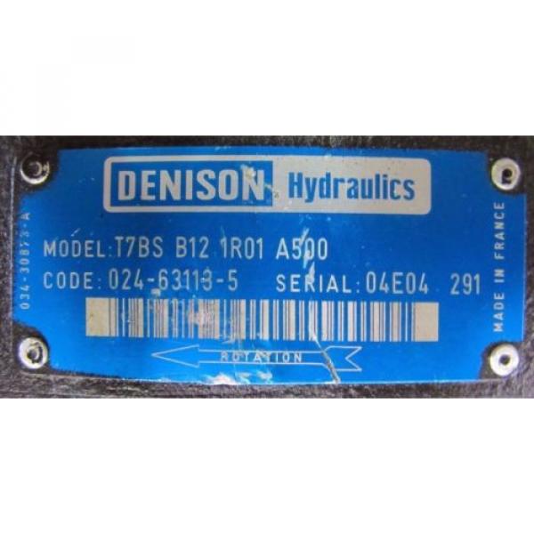 DENISON T7BS B12 1R01 A500 T7BSB121R01A500 HYDRAULIC  Pump #2 image