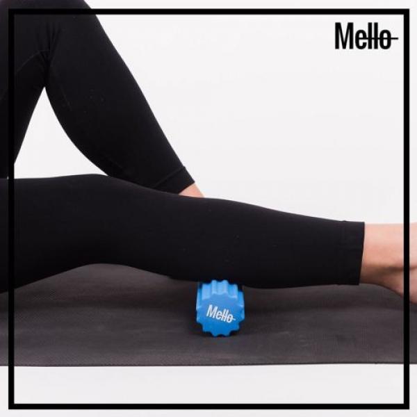 Plantar Fasciitis Bundle By Mello-Foot Arch Support Wrap &amp; Foam Roller Set-Small #2 image