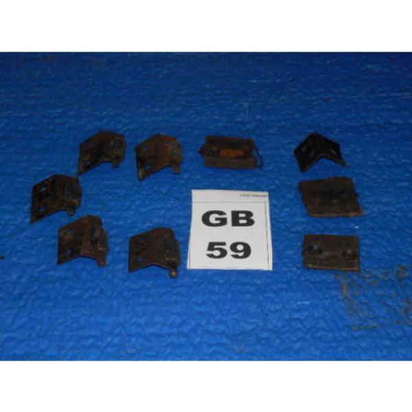 Mercedes 300 Adenauer a b c d Window Glass Support Rollers and Brackets Set #1 image