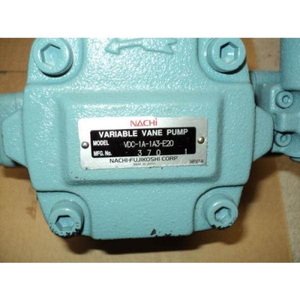 NACHI VDC1A1A3E20 , HIGH PRESSURE TYPE VARIABLE VOLUME VANE  Pump #4 image