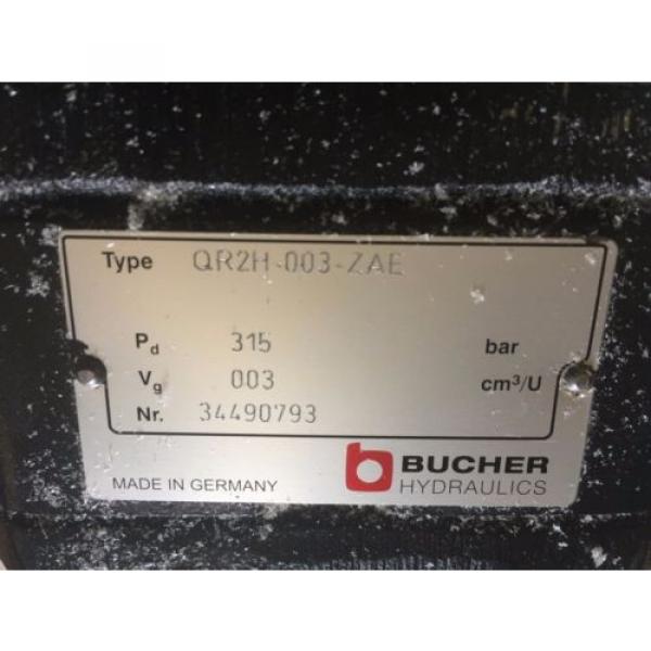 NEW BUCHER QR2H003ZAE HYDRAULIC MOTOR/,BOXBR Pump #2 image