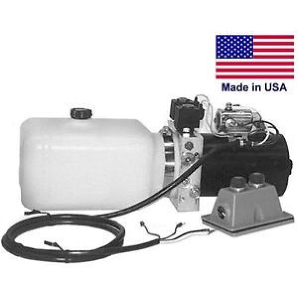 COMMERCIAL Hydraulic DC Power Unit  4 Way Function  Side Mount  0.86 Gal Pump #1 image