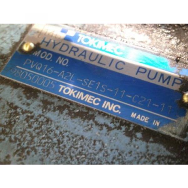 VICKERS TOKIMEC HYDRAULIC PISTON PVQ16A2LSE1S11C2111 *JCH* Pump #2 image