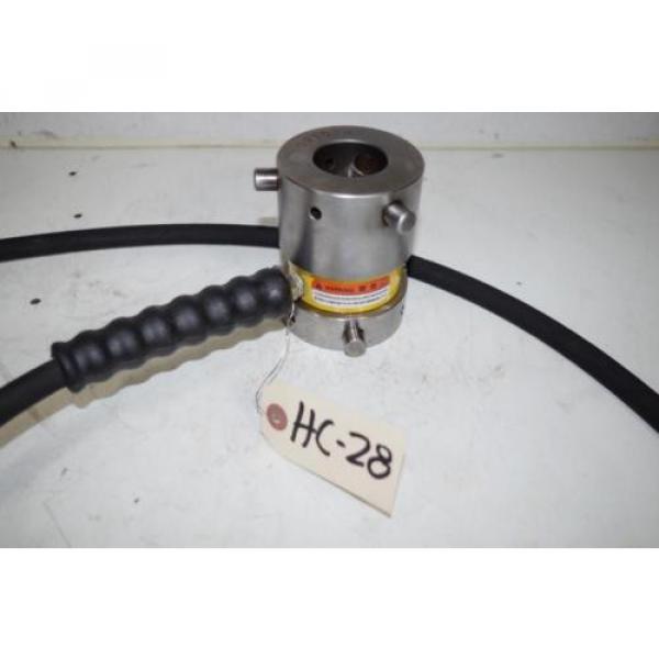 ENERPAC HYDRAULIC CYLINDER  RCH120 10,000PSI  12TON CYLINDER  CODE: HC28 Pump #2 image