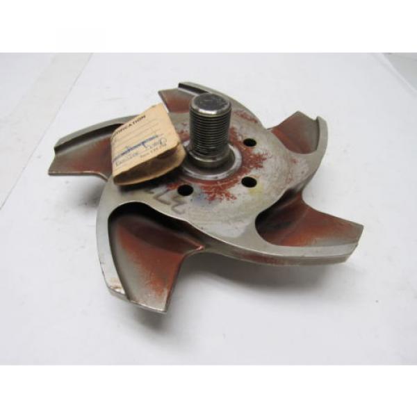 Flowserve 8 1/2&#034; Impeller Stainless Steel 5 Vane Pump #2 image