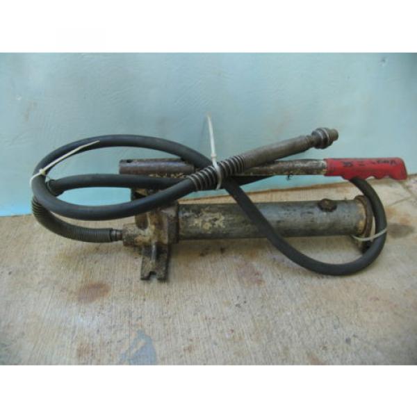 Hydraulic 16&#034; long Hand w/6&#039; HiPressure hose+ quickconnect Pump #1 image