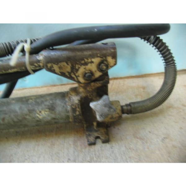 Hydraulic 16&#034; long Hand w/6&#039; HiPressure hose+ quickconnect Pump #3 image