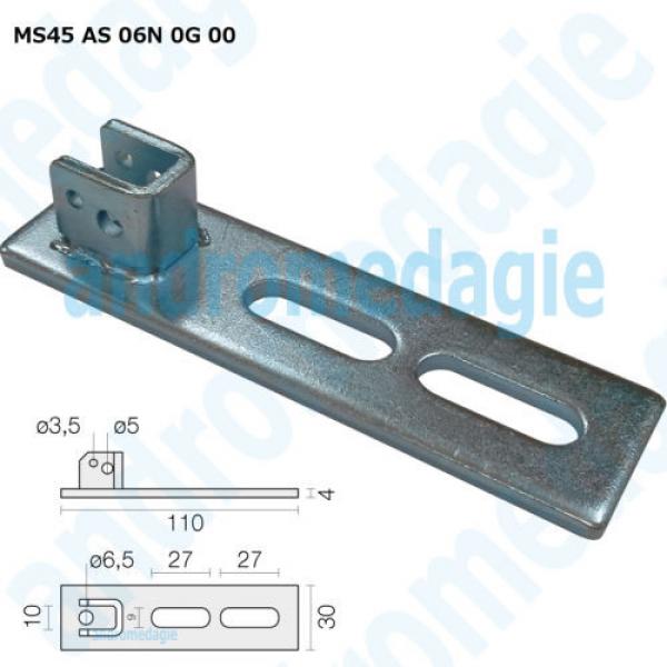 SUPPORT BRACKET ADJUSTABLE SLOT GALVANIZED Showin accessories roller shutters #1 image