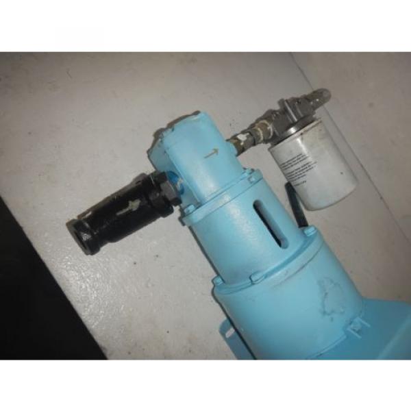 GIS 11/2&#034; HP, 1 Phase Hydraulic OilFilter System Pump #4 image