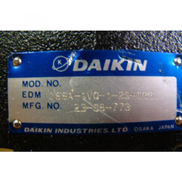 DAIKIN HYDRAULIC MOTOR W/DUAL SOLENOID CONTROL VALVE ASSEMBLY #088A1V0120033 Pump #5 image