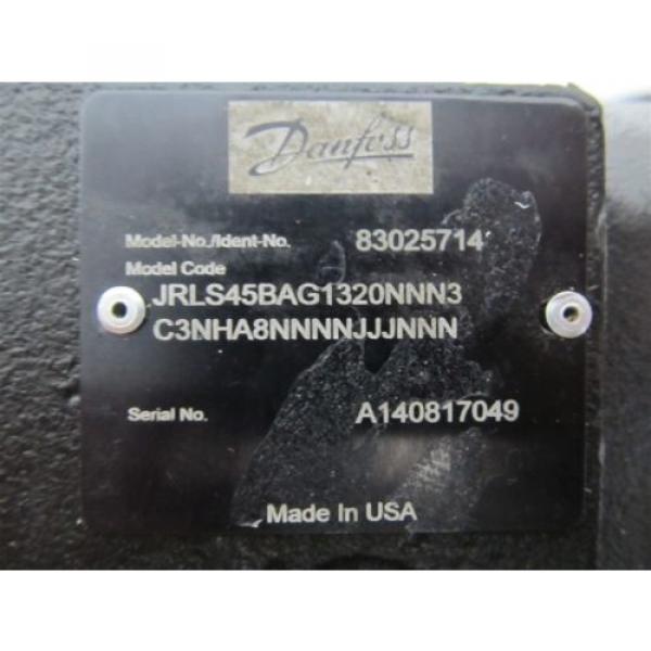 Danfoss 83025714, Series 45 Axial Piston Open Circuit Hydraulic  Pump #3 image