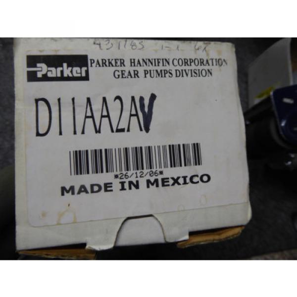 NEW PARKER HANNIFIN GEAR D11AA2A Pump #3 image