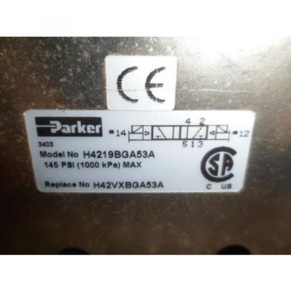 New Parker H4219BGA53A replaces H42VXBGA53A Pump #2 image