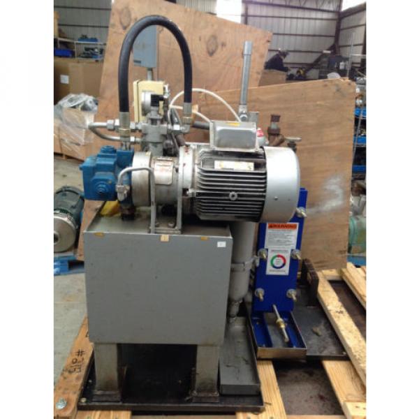 10 Hp Mannesman Rexroth 1PV2V423/20RW12MC116A1/5 Hydraulic Power Unit Pump #3 image