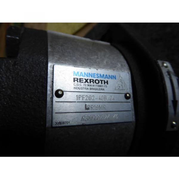 NEW MANNESMANN REXROTH GEAR 1PF2G240B/04 LRR19MR Pump #4 image