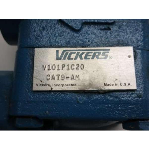 VICKERS V101P1C20 1GPM SINGLE STAGE VANE HYDRAULIC D546872 Pump #5 image