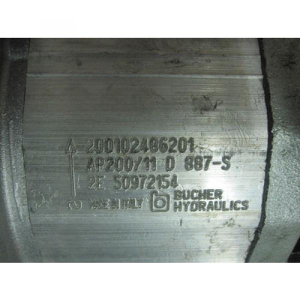 NEW BUCHER HYDRAULICS GEAR # AP200 / 11D887S Pump #3 image