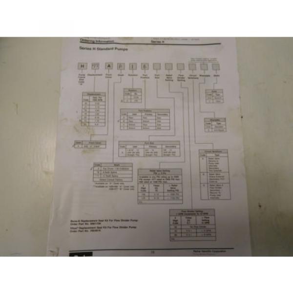 Parker H77AA1B Gear  Pump #4 image