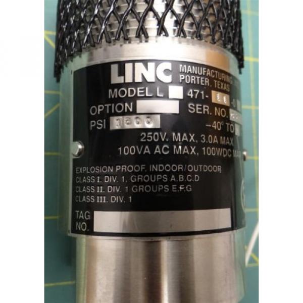 Linc L47111 Electric Level Control Serial No. C3869 1500 PSI 4 to 400 Deg F Pump #5 image