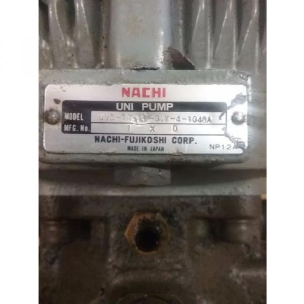 Nachi Variable Vane Motor_VDC1B2A31048A_LTIS85NR_UVC1A1B3.741048A Pump #3 image