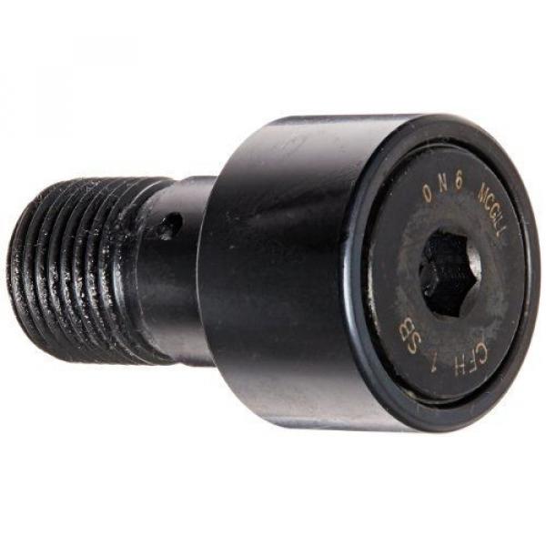 McGill CFH1SB Cam Follower, Heavy Stud, Sealed/Hex Hole, Inch, Steel, 1&#034; Roller #1 image