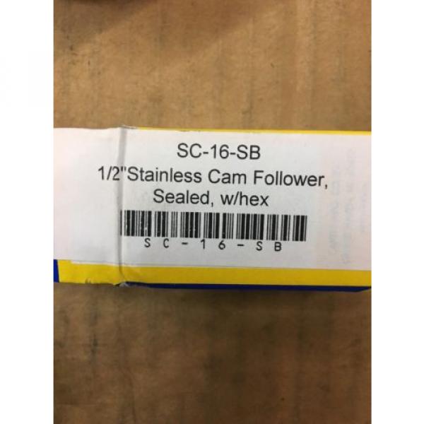 Carter SC-16-SB 1/2&#034; Sealed Cam Follower #2 image