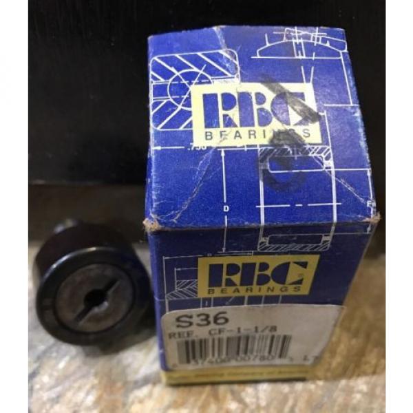 S36 RBC Bearings S-36 CF-1-1/8 Cam Follower #1 image