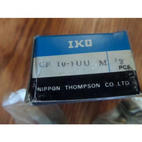 IKO Metric Cam Follower Bearing CF 10UU M CF10UUM 2PCS New #2 image