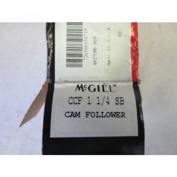 MCGILL CCF 1 1/4 SB CAM FOLLOWER ROLLER #4 image