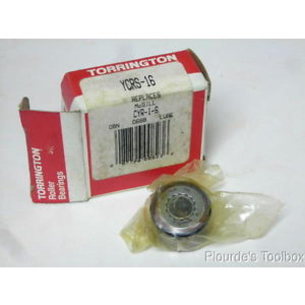 New Torrington YCRS-16 Cam Follower Needle Bearing Unit, 5/16&#034; x 1&#034; x 11/16&#034; #1 image