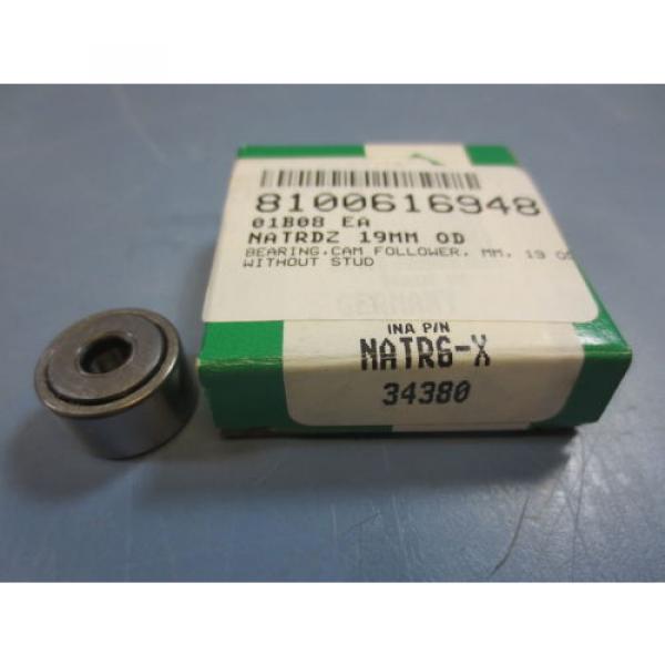 1 Nib Ina NATR6-X 34380 Cam Follower Bearing  RD 19mm RW 11mm Bore Dia 6mm #1 image