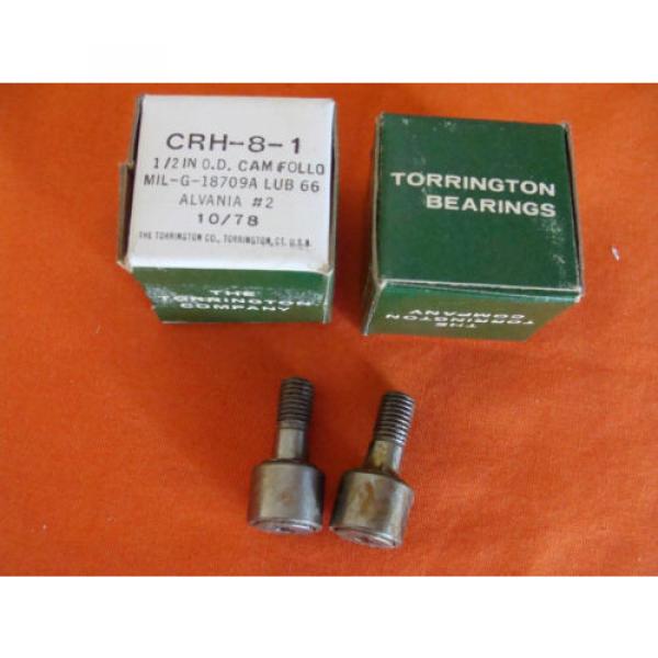 NEW OLD STOCK THE TORRINGTON CO. CAM FOLLOWER CRH-8-1 LOT 2 OF 2 #1 image