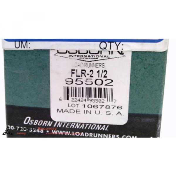 OSBORN FLR-2-1/2 , IDLER FLANGED CAM FOLLOWER , ROLLER DIA 2-1/2&#034;, NEW #216191 #4 image