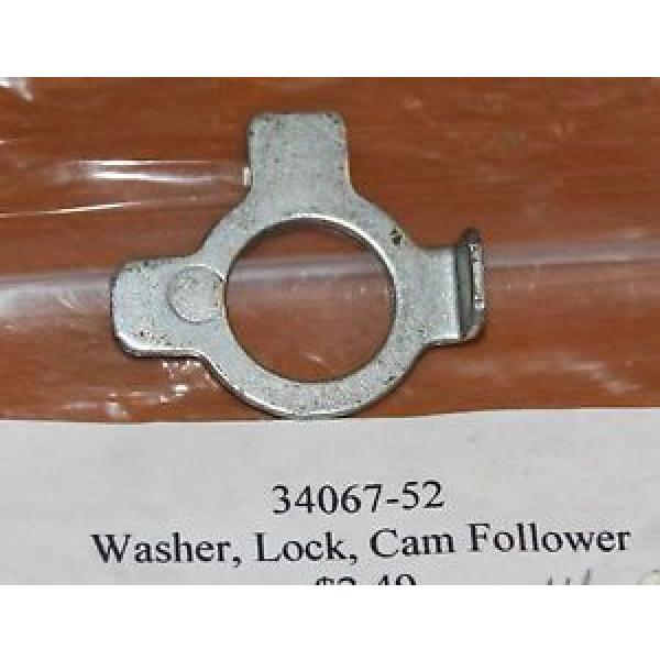 HARLEY 34067-52 CAM FOLLOWER LOCK WASHER GENUINE OEM NOS #1 image