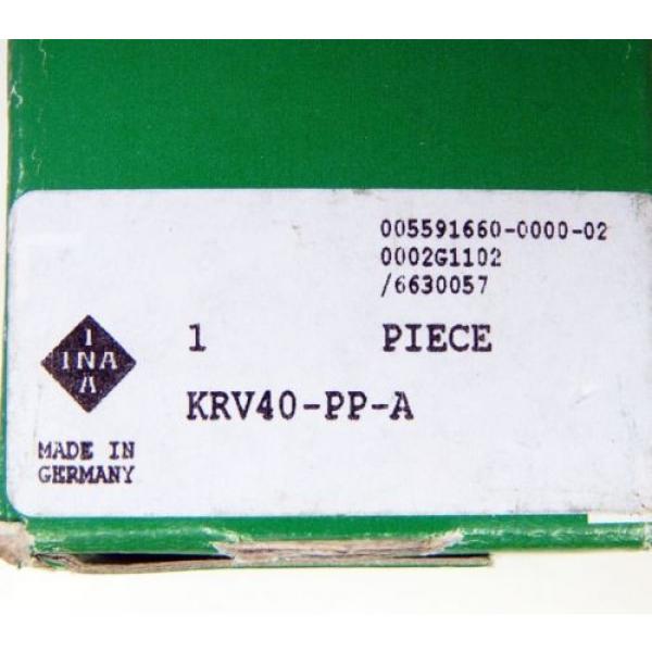 INA Linear Cam Follower KRV40-PP-A  - unused - in OVP #2 image