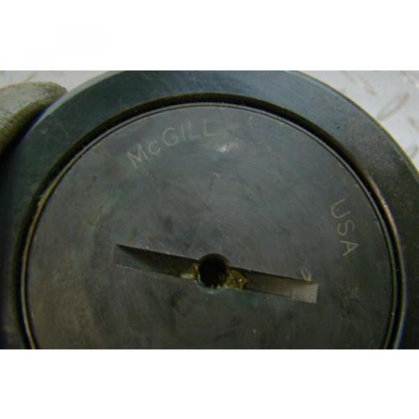 McGill Cam Follower, Standard Stud, Sealed/Slotted, Inch, Steel, 4&#034; Roller Diame #2 image