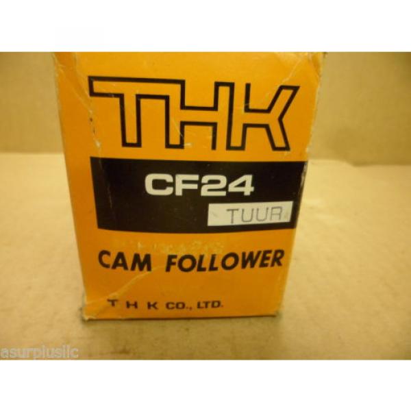 THK CFT24UUR CAM FOLLOWER 62 mm. OD X 29mm. WIDE CF24TUUR  NOS #4 image