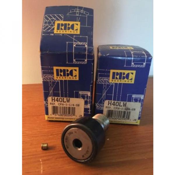 NIB RBC PRECISION BEARINGS H40LW CAM FOLLOWER #1 image